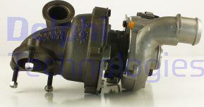 Delphi HRX218 - Турбина, компрессор autospares.lv