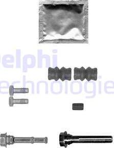 Delphi KS1062 - Комплект направляющей гильзы, тормозной поршень autospares.lv