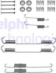 Delphi LY1062 - Комплектующие, барабанный тормозной механизм autospares.lv