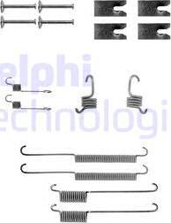 Delphi LY1140 - Комплектующие, барабанный тормозной механизм autospares.lv