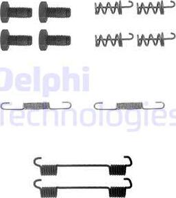 Delphi LY1104 - Комплектующие, стояночная тормозная система autospares.lv