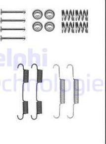 Delphi LY1385 - Комплектующие, стояночная тормозная система autospares.lv