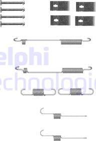 Delphi LY1332 - Комплектующие, барабанный тормозной механизм autospares.lv