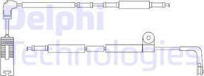 Delphi LZ0196 - Сигнализатор, износ тормозных колодок autospares.lv