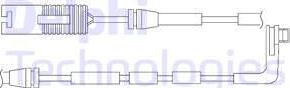 Delphi LZ0192 - Сигнализатор, износ тормозных колодок autospares.lv