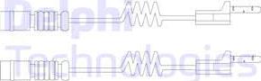 Delphi LZ0144 - Сигнализатор, износ тормозных колодок autospares.lv