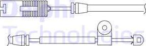 Delphi LZ0158 - Сигнализатор, износ тормозных колодок autospares.lv