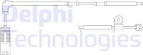 Delphi LZ0184 - Сигнализатор, износ тормозных колодок autospares.lv