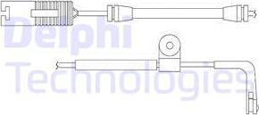 Delphi LZ0136 - Сигнализатор, износ тормозных колодок autospares.lv