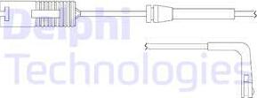 Delphi LZ0137 - Сигнализатор, износ тормозных колодок autospares.lv