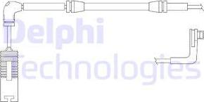 Delphi LZ0171 - Сигнализатор, износ тормозных колодок autospares.lv