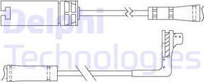 Delphi LZ0214 - Сигнализатор, износ тормозных колодок autospares.lv