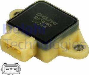 Delphi SS10993-12B1 - Датчик, положение дроссельной заслонки autospares.lv