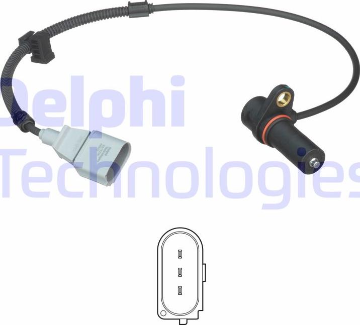 Delphi SS11226 - Датчик импульсов, коленвал autospares.lv