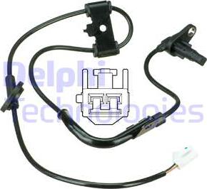 Delphi SS20528 - Датчик ABS, частота вращения колеса autospares.lv