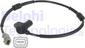 Delphi SS20067 - Датчик ABS, частота вращения колеса autospares.lv