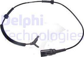 Delphi SS20141 - Датчик ABS, частота вращения колеса autospares.lv