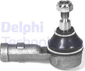 Delphi TA998 - Наконечник рулевой тяги, шарнир autospares.lv