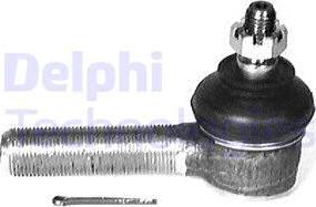 Delphi TA643 - Наконечник рулевой тяги, шарнир autospares.lv