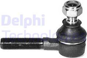 Delphi TA650 - Наконечник рулевой тяги, шарнир autospares.lv