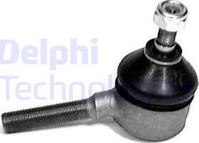 Delphi TA667 - Наконечник рулевой тяги, шарнир autospares.lv