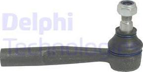 Delphi TA1951 - Наконечник рулевой тяги, шарнир autospares.lv
