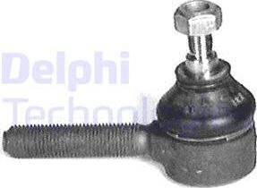 Delphi TA1152 - Наконечник рулевой тяги, шарнир autospares.lv