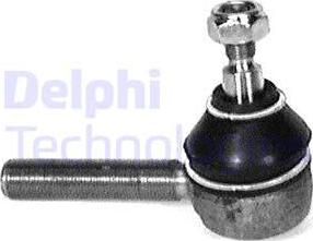 Delphi TA800 - Наконечник рулевой тяги, шарнир autospares.lv