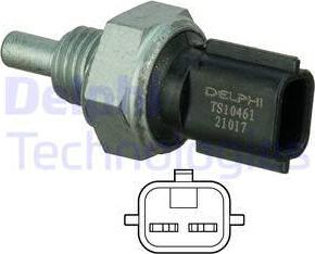 Delphi TS10461 - Датчик, температура охлаждающей жидкости autospares.lv