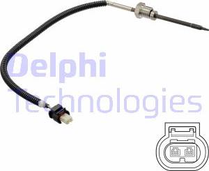 Delphi TS30157-11B1 - Датчик, температура выхлопных газов autospares.lv