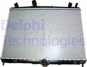 Delphi TSP0524028 - Радиатор, охлаждение двигателя autospares.lv