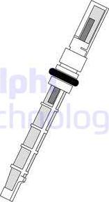 Delphi TSP0695190 - Расширительный клапан, кондиционер autospares.lv
