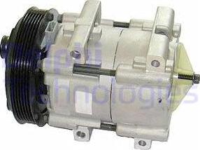 Delphi TSP0159106 - Компрессор кондиционера autospares.lv