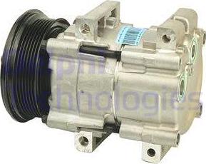 Delphi TSP0159103 - Компрессор кондиционера autospares.lv