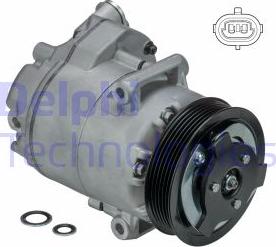 Delphi TSP0155967 - Компрессор кондиционера autospares.lv