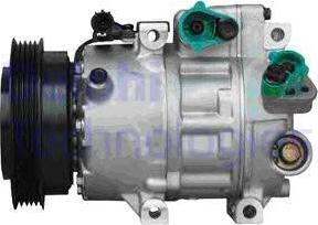 Delphi TSP0155935 - Компрессор кондиционера autospares.lv