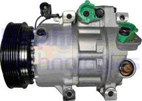 Delphi TSP0155937 - Компрессор кондиционера autospares.lv