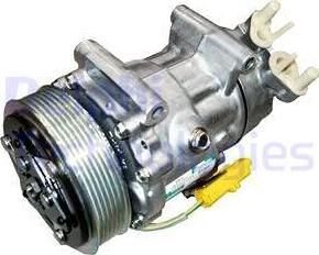 Delphi TSP0155404 - Компрессор кондиционера autospares.lv