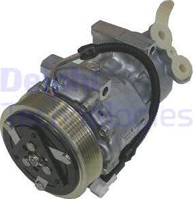 Delphi TSP0155412 - Компрессор кондиционера autospares.lv