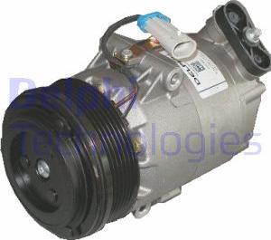 Delphi TSP0155439 - Компрессор кондиционера autospares.lv