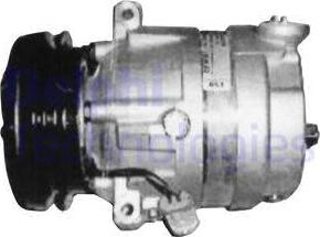 Delphi TSP0155094 - Компрессор кондиционера autospares.lv