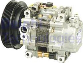 Delphi TSP0155075 - Компрессор кондиционера autospares.lv