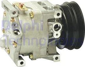 Delphi TSP0155077 - Компрессор кондиционера autospares.lv