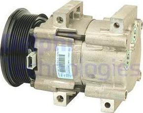 Delphi TSP0155108 - Компрессор кондиционера autospares.lv