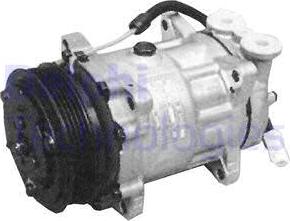 Delphi TSP0155114 - Компрессор кондиционера autospares.lv