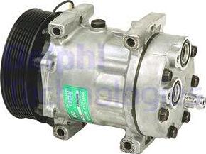 Delphi TSP0155181 - Компрессор кондиционера autospares.lv