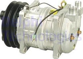 Delphi TSP0155187 - Компрессор кондиционера autospares.lv