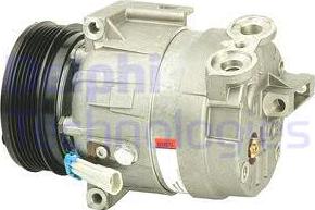 Delphi TSP0155135 - Компрессор кондиционера autospares.lv