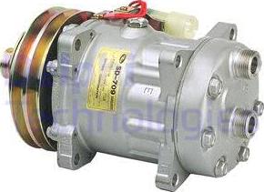 Delphi TSP0155129 - Компрессор кондиционера autospares.lv