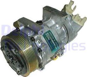 Delphi TSP0155334 - Компрессор кондиционера autospares.lv